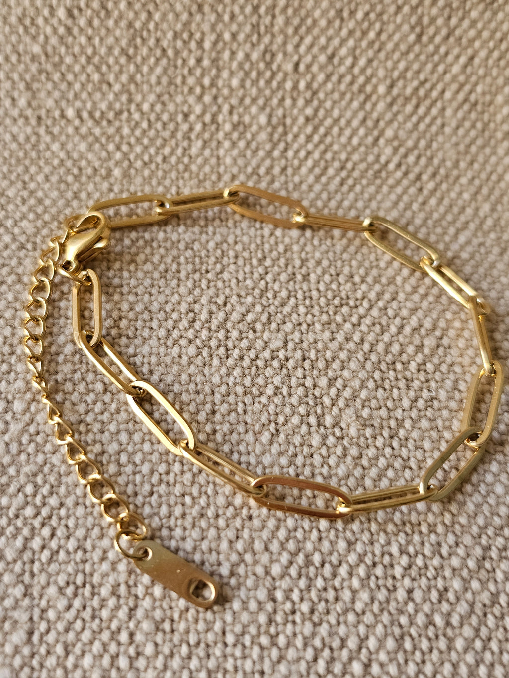 Ava Paperclip Bracelet