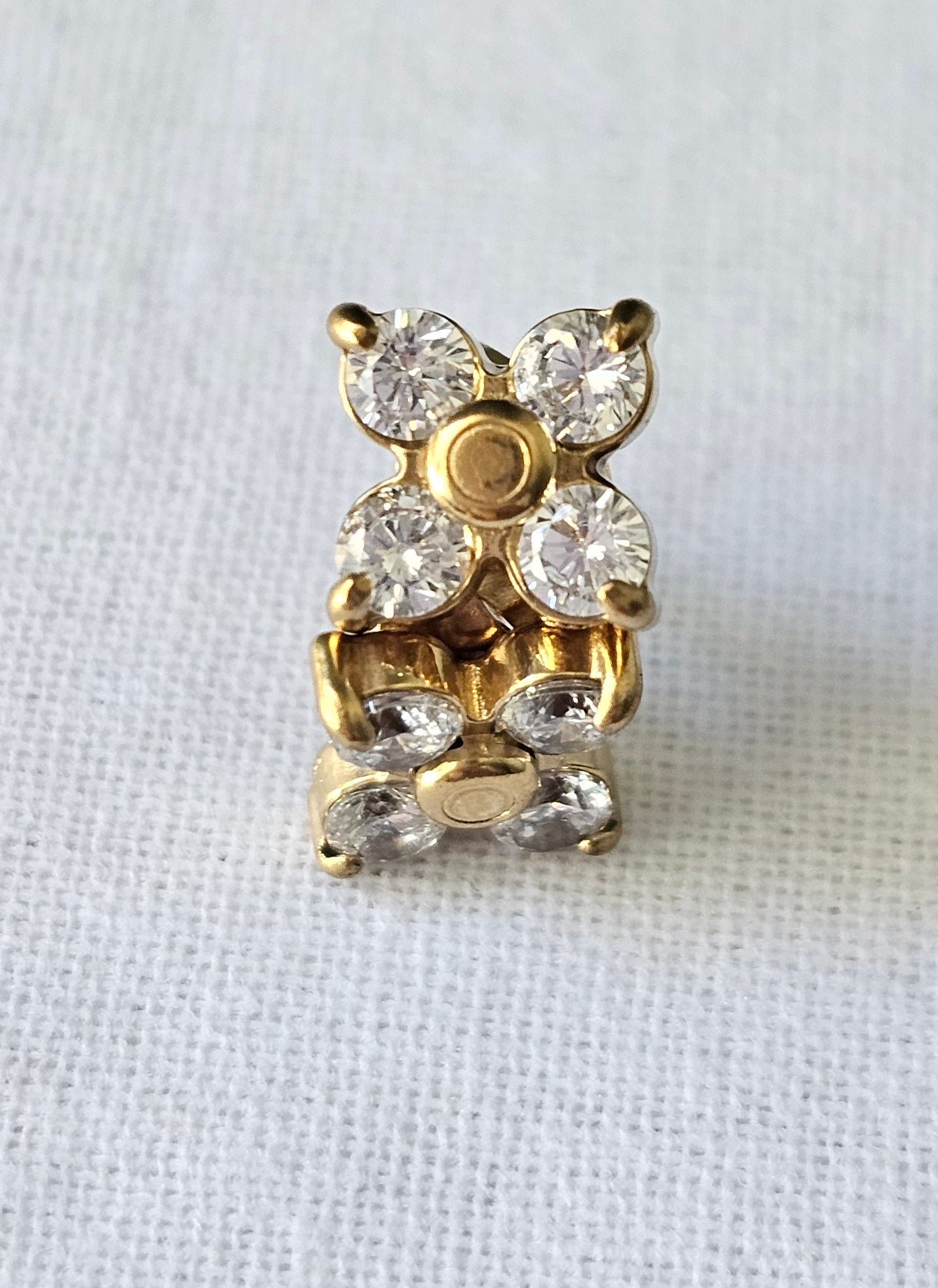 Daisy Crystal Stud Earrings