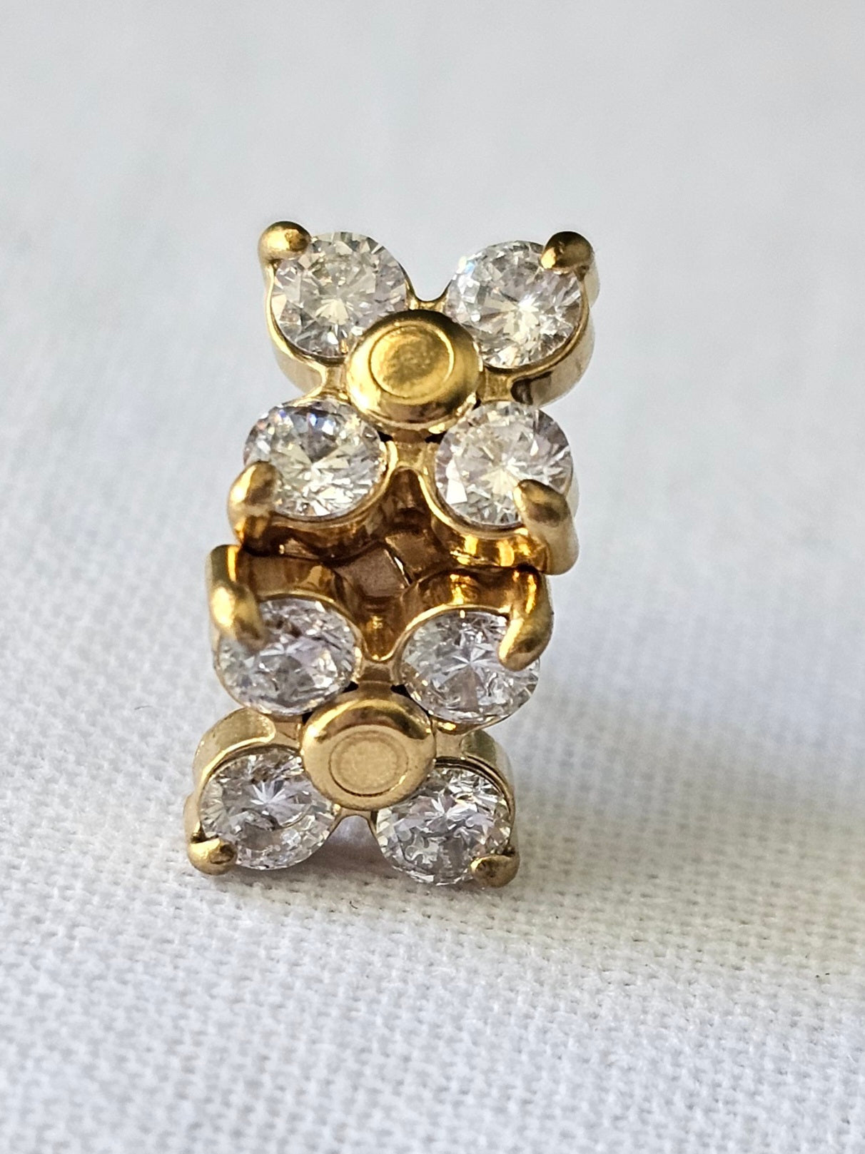 Daisy Crystal Stud Earrings