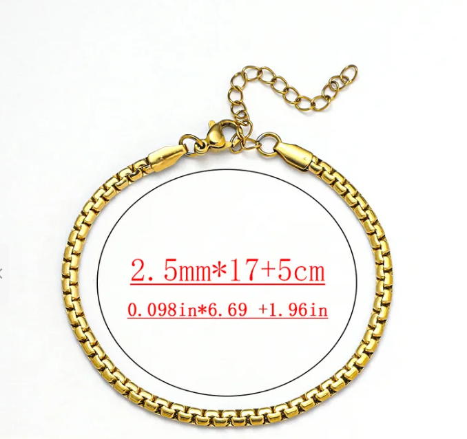 Sienna Snake Chain Bracelet