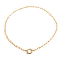 Ava Paperclip Chain Necklace